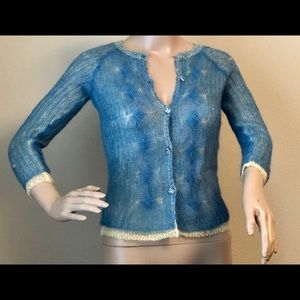 Mohair Blend Knit Sweater